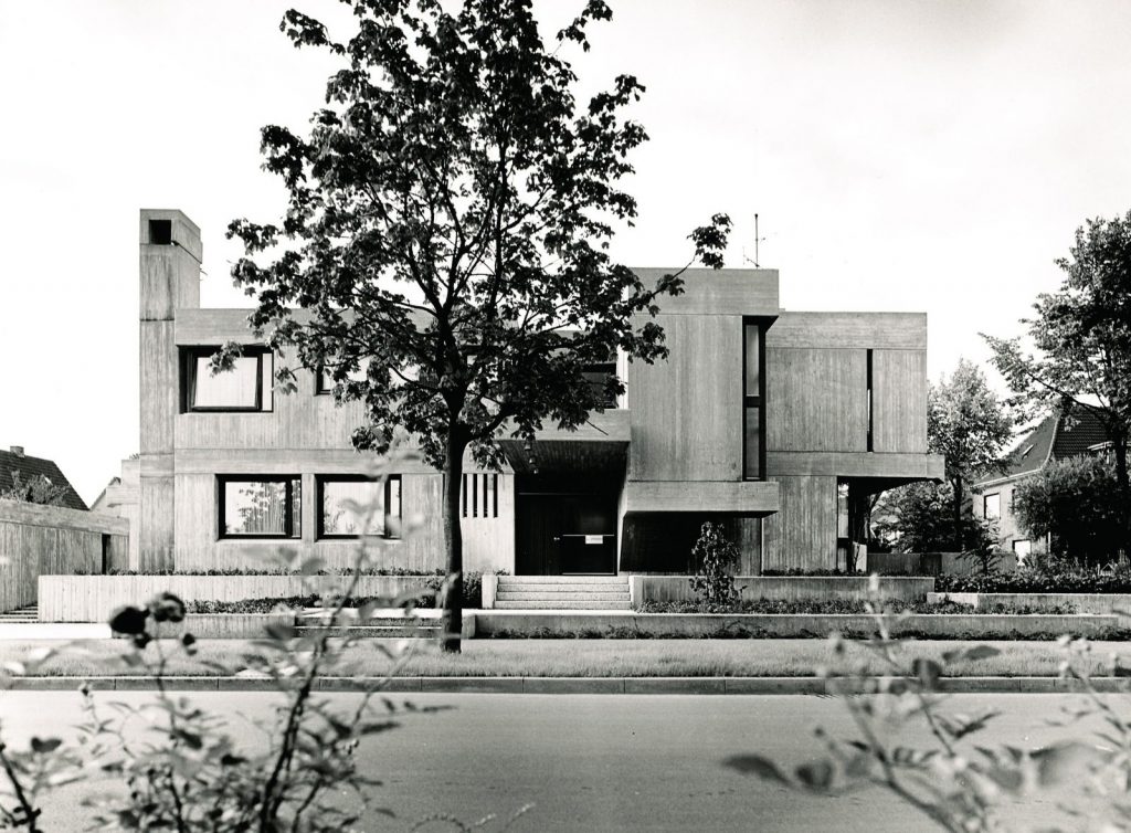 Harald Deilmann: Wohnhaus Dr. Steimann Ahlen, 1965 - Foto: Baukunstarchiv NRW, Nachlass Deilmann