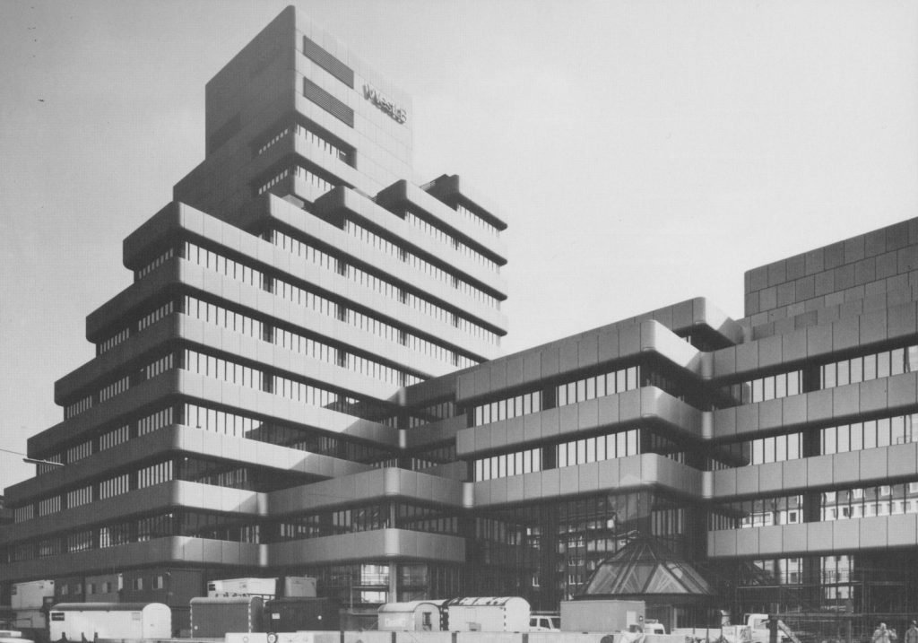 Harald Deilmann: WestLB Düsseldorf, 1974-1982 - Foto: Baukunstarchiv NRW / Nachlass Harald Deilmann