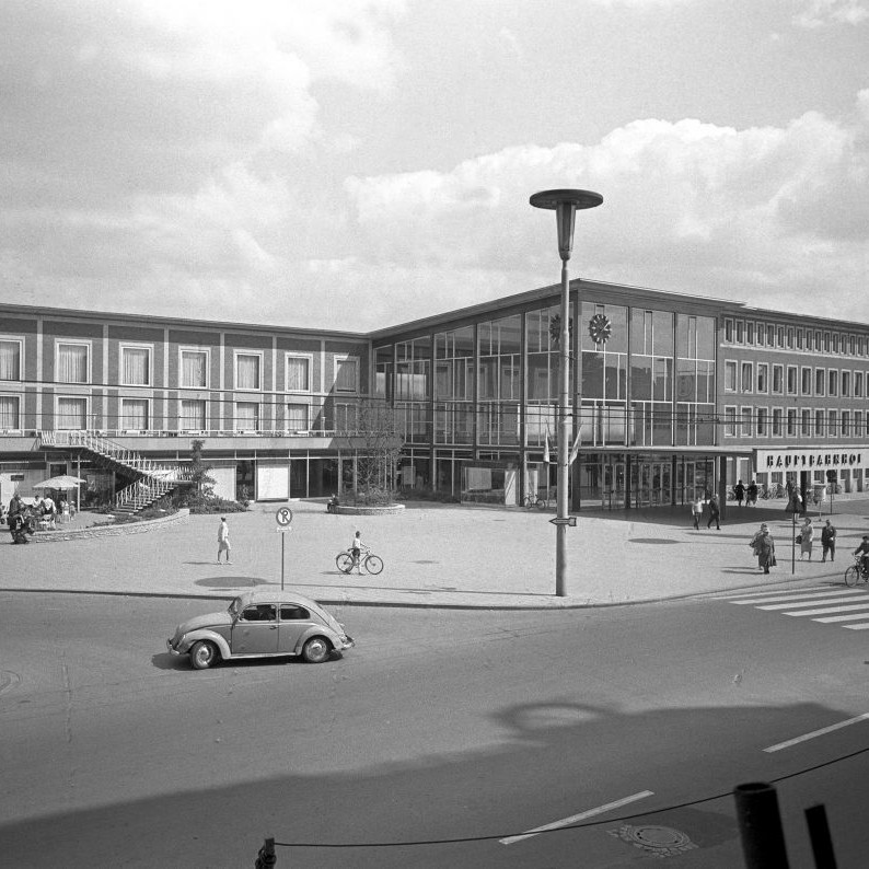 Theodor Dierksmeier: Hauptbahnhof Münster 1960