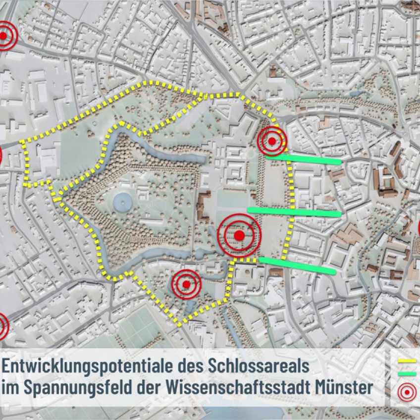 Schloss Platz Kultur 2020: Konzeptplan 2019 - Foto: SPK