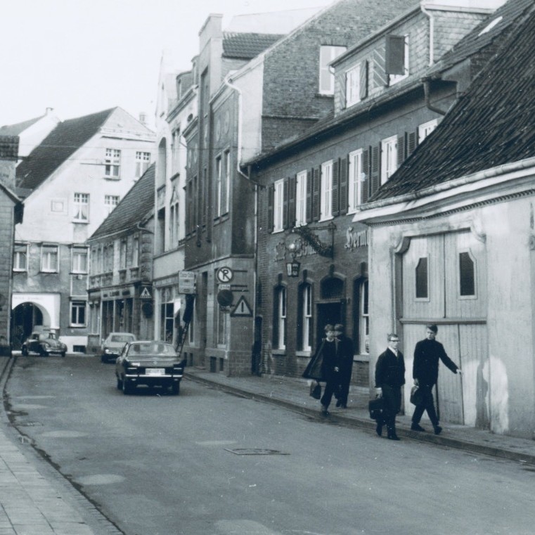 Altstadt Lemgo - im Jahr 1968 - Foto: Baukunstarchiv NRW, Bestand Deilmann
