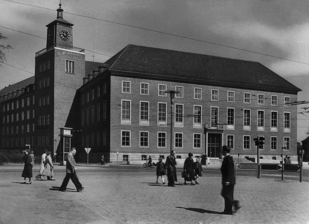 Historische Aufnahme des Landeshauses in Münster, Foto: LWL-DLBW, Bild- und Planarchiv
