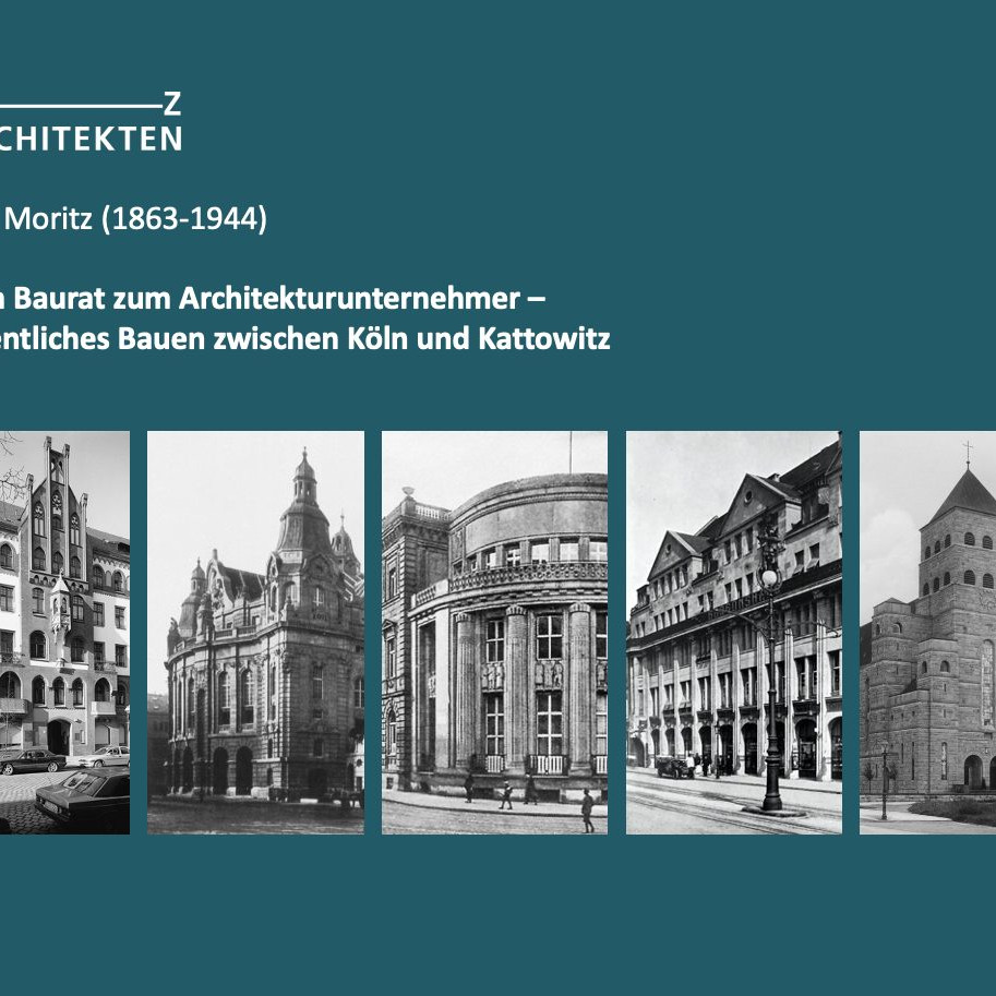 A-Z Architekten: Carl Moritz (1863-1944) - Vortrag von Stefan Rethfeld - 21.9.22 Erphokirche Münster - Veranstalter: BDA Münster-Münsterland