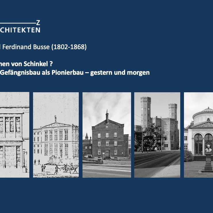 A-Z Architekten: Carl Ferdinand Busse (1802-1868) - BDA-Veranstaltung in Justizvollzugsanstalt Münster am 27.10.22 - Vortrag Stefan Rethfeld - Foto: Stefan Rethfeld