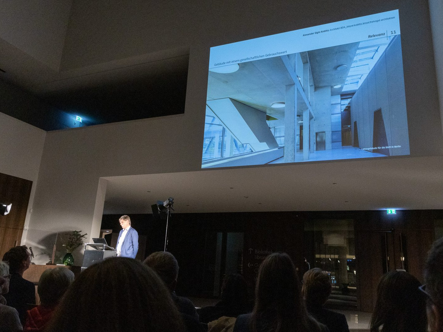 Architektur im Kontext 2023 - Zu Gast in Münster: Alexander Koblitz, Berlin - Foto: BDA/Markus Bomholt