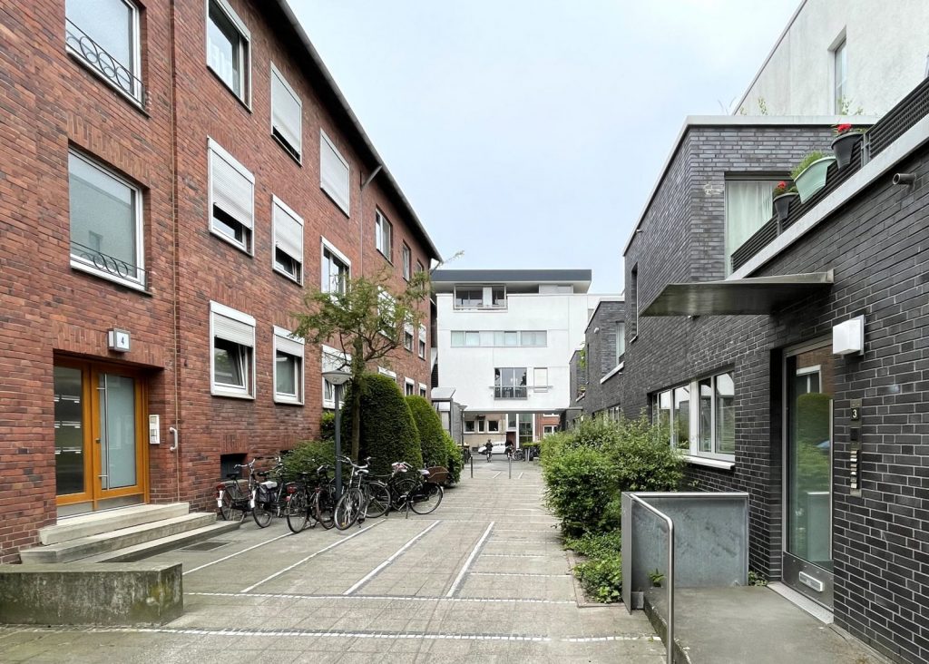 Münster vor Ort: Josefsviertel - Infill Apartments (Bolles+Wilson, 1997) - Foto: Stefan Rethfeld