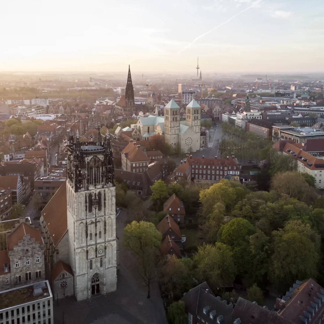 Blick auf Münster - Foto: Stadt Münster, Patrick Schulte