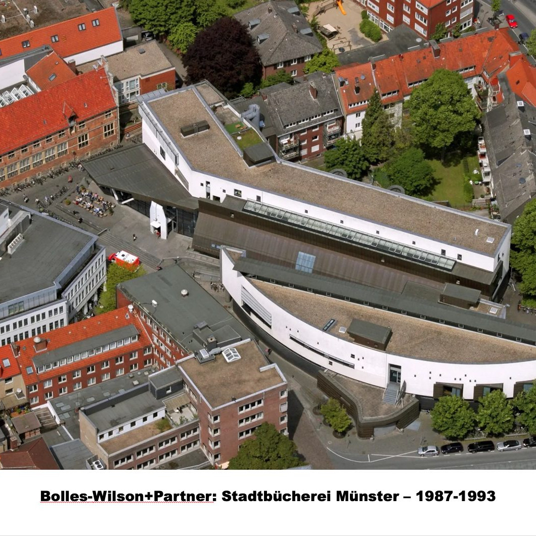 A-Z Architekten: Bolles-Wilson - Stadtbücherei Münster - Foto: Presseamt Münster