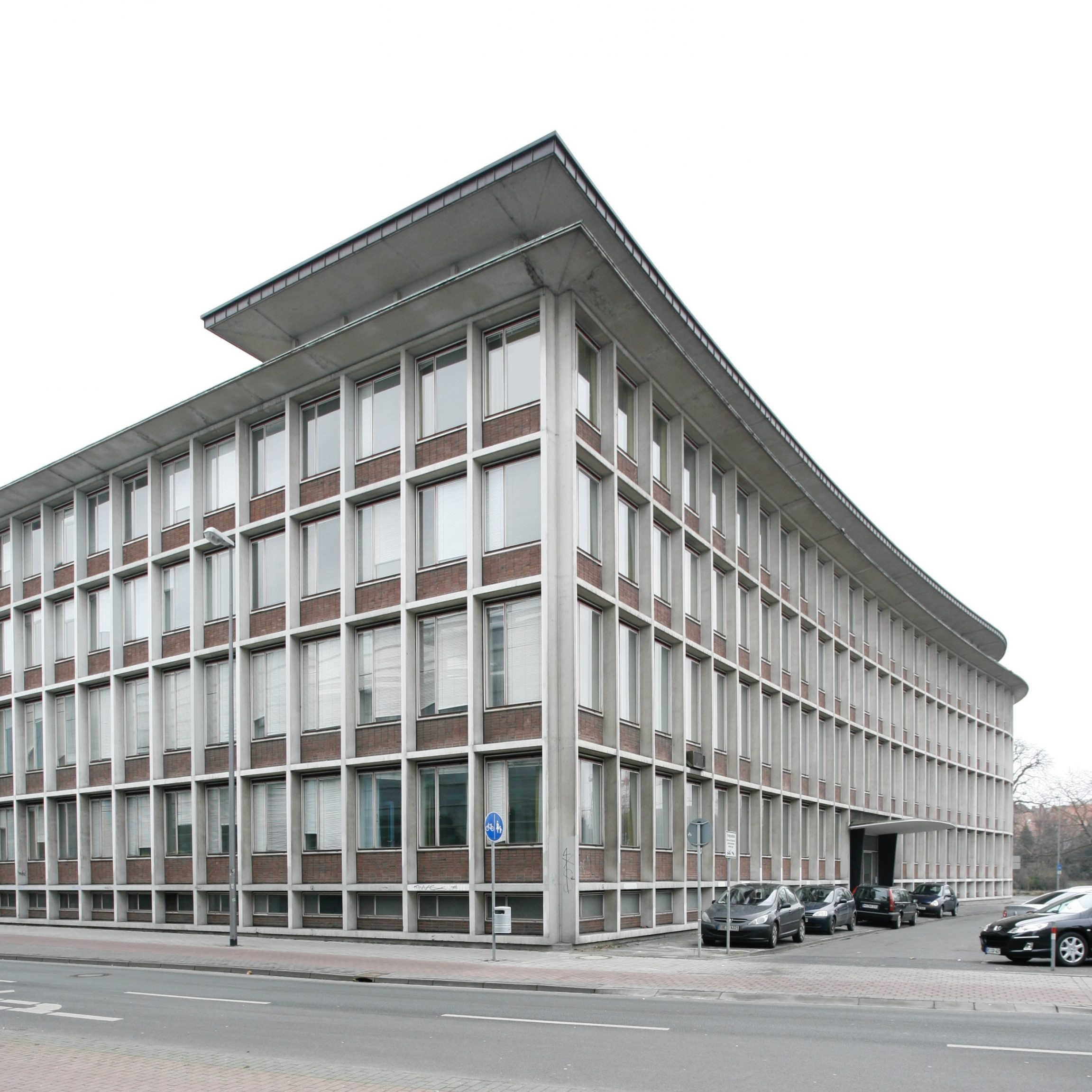 Ehem. Landwirtschaftskammer Münster (1951/52) - Architektur: Walter Hämer mit Werner Ruhnau - Foto: Stefan Rethfeld (2007, vor der Sanierung)