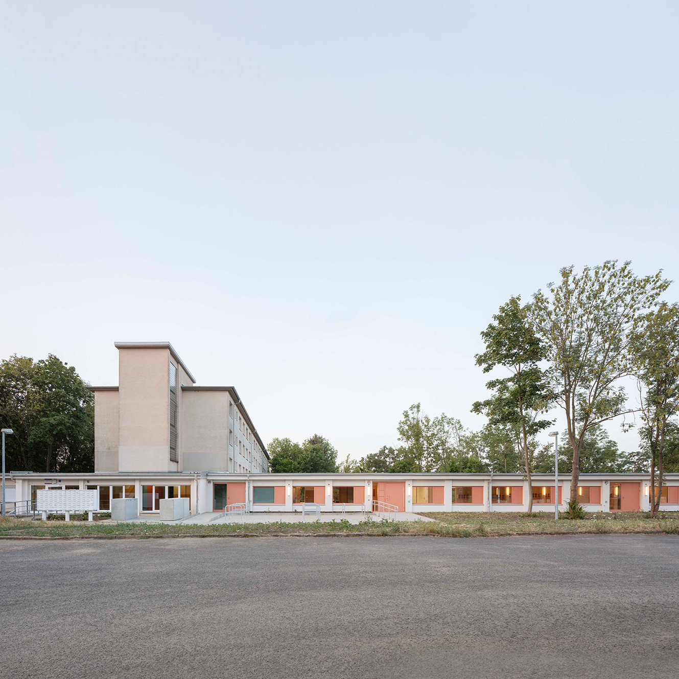 Aline Hielscher: Umbau einer Telefonzentrale in eine Kita, Merseburg - Foto: Célia Uhalde