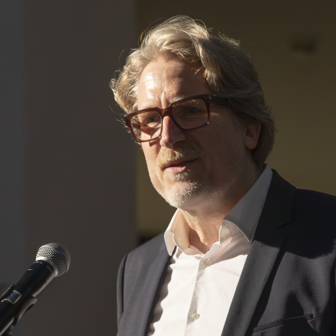 Architektur in Kontext: Aline Hielscher, Leipzig - Begrüßung: Martin Behet (BDA Münster-Münsterland) - Foto: Markus Bomholt