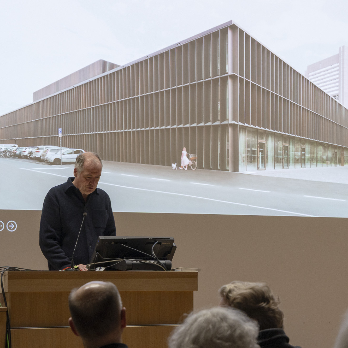 Architektur im Kontext: Prof. Felix Waechter (Darmstadt) - Foto: BDA / Markus Bomholt