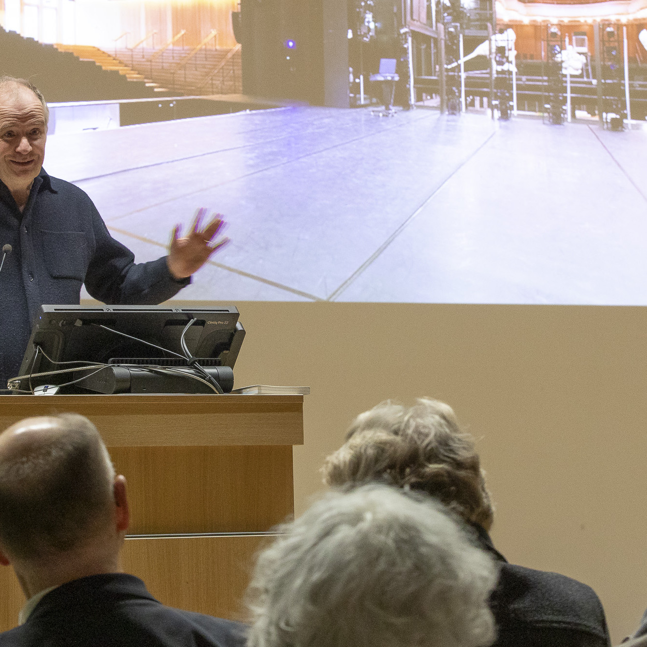 Architektur im Kontext: Prof. Felix Waechter (Darmstadt) - Foto: BDA / Markus Bomholt