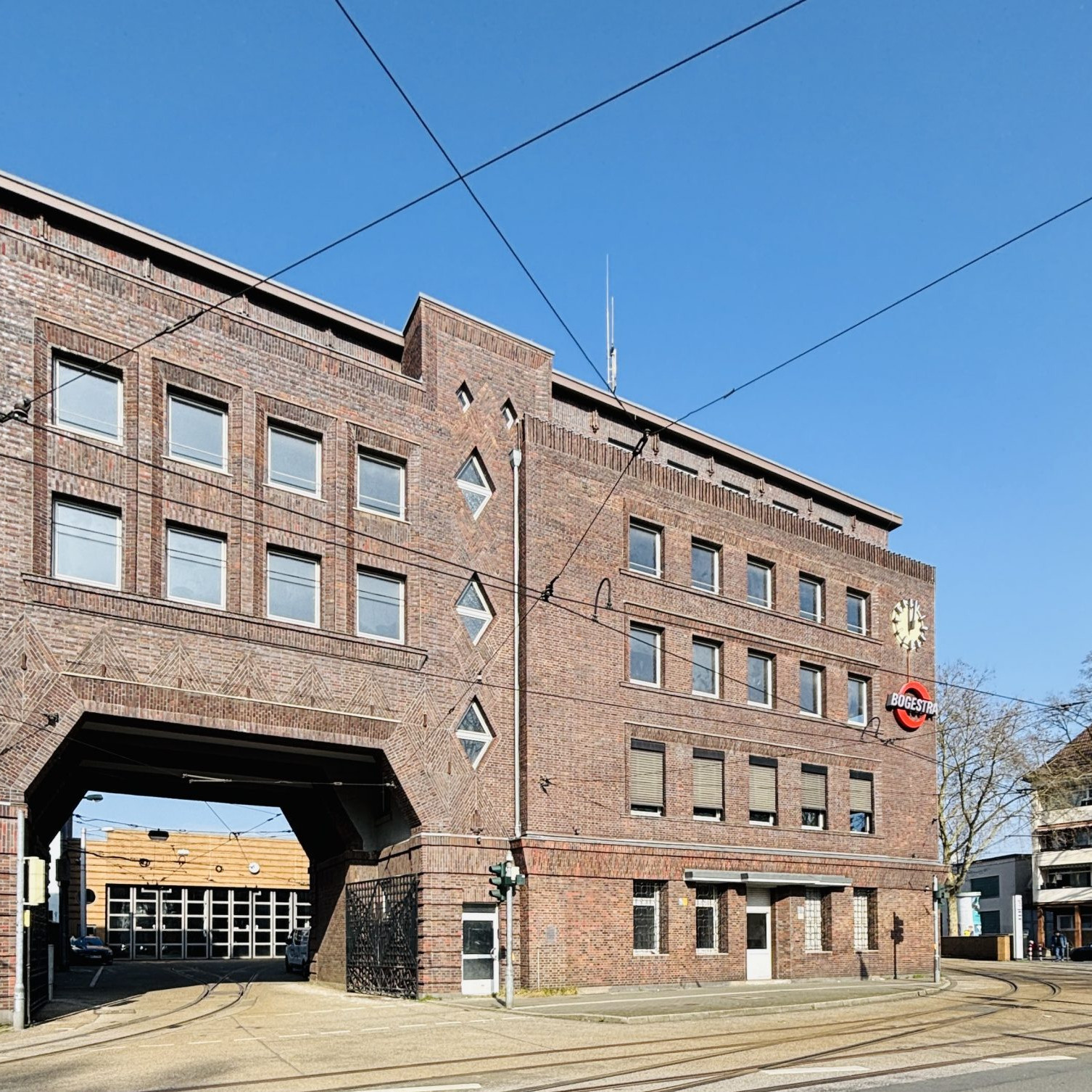 Josef Franke: Straßenbahnbetriebshof BOGESTRA, Gelsenkirchen (1925-1926) - Foto: Stefan Rethfeld