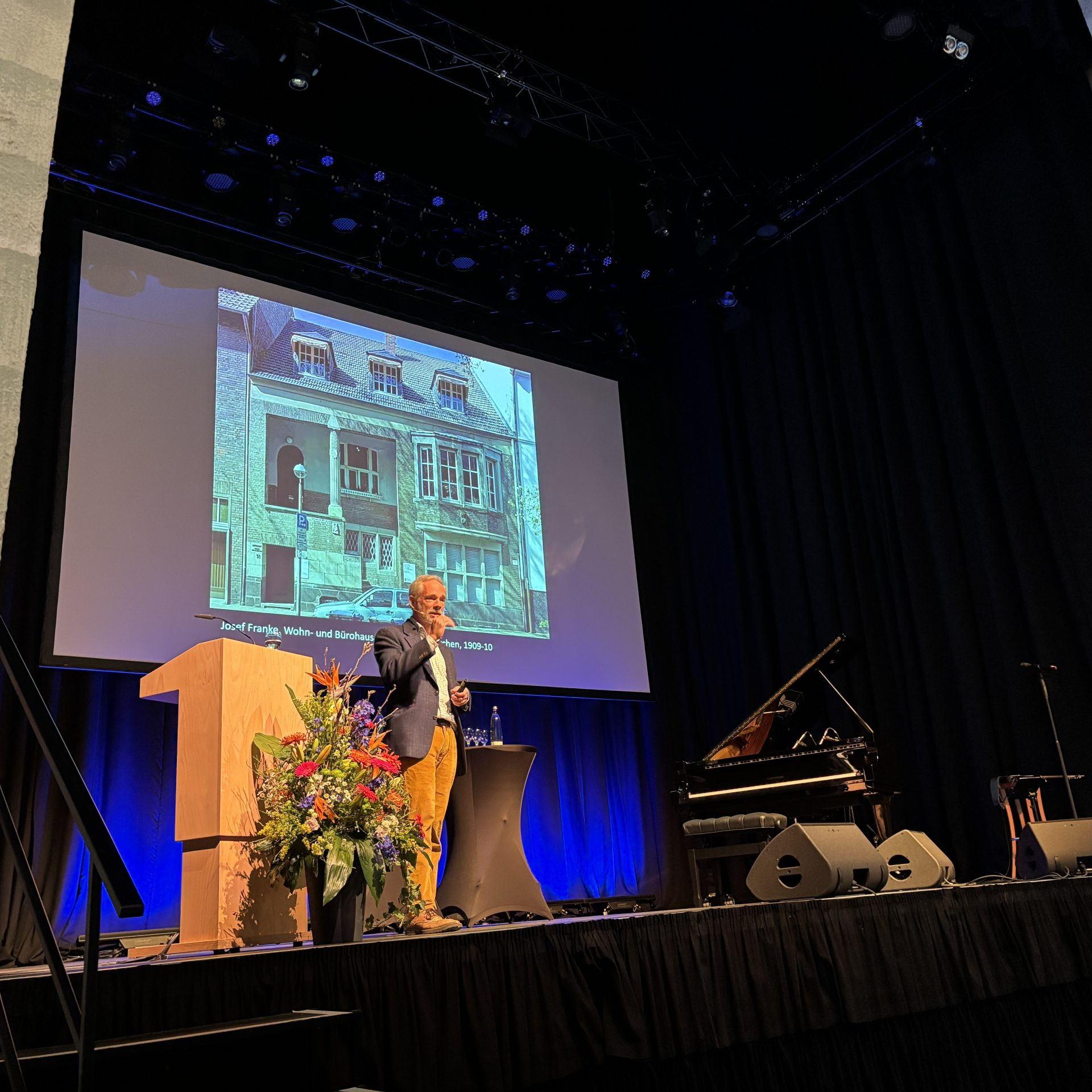 Josef Franke: 150. Geburtstag - Festakt in Gelsenkirchen - Vortrag Prof. Dr. Wolfgang Sonne - Foto: Stefan Rethfeld