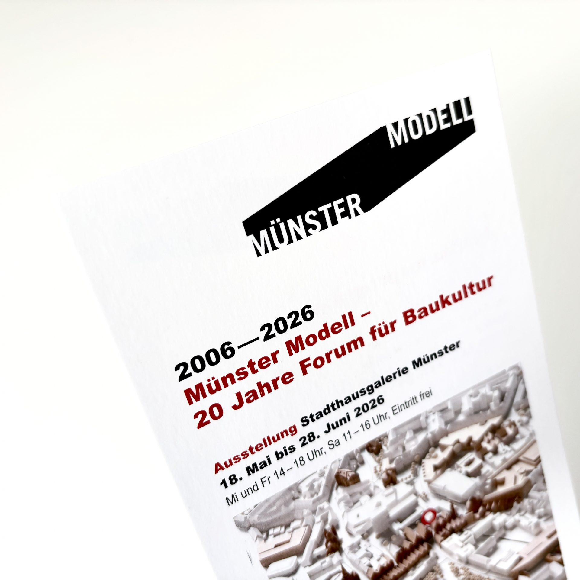 Münster Modell: 20 Jahre Forum für Baukultur - Foto: Münster Modell