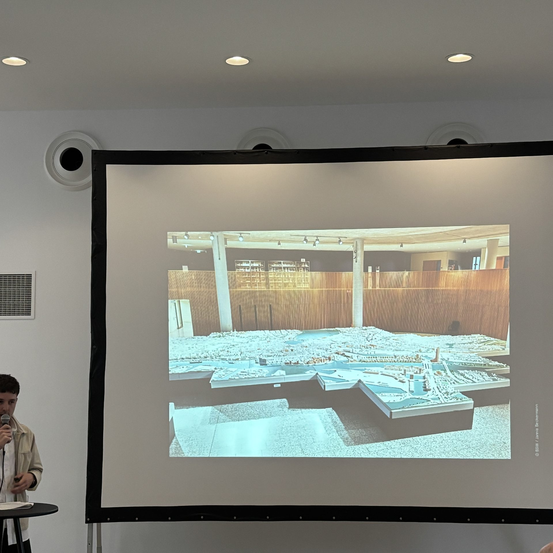 Münster Modell: Stadtmodelle - anderswo, Vortrag von Jonas Trittmann, Hamburg - 28.5.26 in Münster - Foto: Münster Modell e. V.
